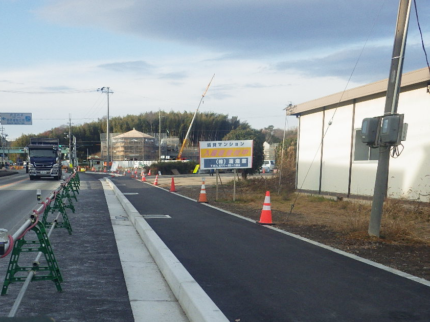 令和元年度(繰越) 社会資本整備総合交付金事業 町道蒲生野中央線道路改良工事