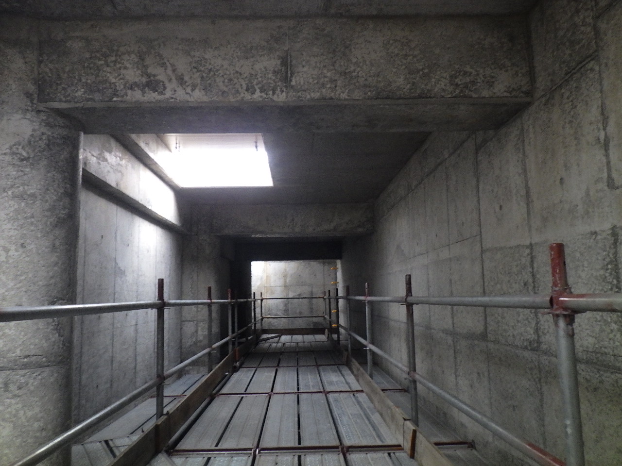 木津川流域下水道洛南浄化センター建設工事(分配槽防食塗装)